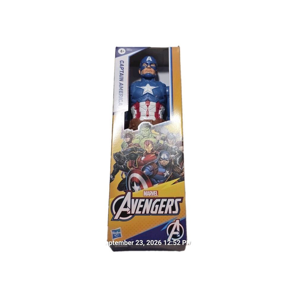 Marvel Avengers Captain America Action Figure 12" Titan Hero Series New